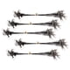 thumbnail image 3 of 50 Unidades De Cables De Pesca Con Broches De Seguridad Y Giratorios De Barril, Color Negro, 15cm, 3 of 5