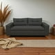 thumbnail image 1 of Sofa Paris Tres Cuerpos Lino Gris Oscuro, 1 of 3