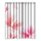 thumbnail image 1 of Cortina de ducha con diseño de diente de león rosa, pequeña y fresca, con ganchos, tamaño 60 x 72 pulgadas, 1 of 3