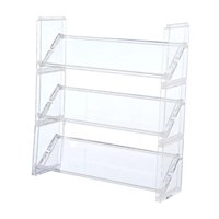 Magideal - Organizador De Almacenamiento De Cosméticos Transparente, Estuche De Exhibición Para Joyas Y Lápiz Labial , 3 Tier M 3 Niveles M