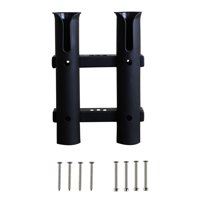 Ioensy - Soporte Para Caña De Pescar De 2 Líneas, Equipo De Pesca, Soporte Para Caña De Pescar Para Coche, Canoa, Camión, Negro