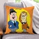 thumbnail image 1 of El Gordo y el Flaco Fundas de almohada de terciopelo con tema, regalos de funda de almohada, decoración para el hogar, cojín de lanzar, regalo de cumpleaños para fans y parejas.56*56cm., 1 of 6
