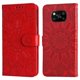 thumbnail image 4 of Funda tipo cartera FOXDOCK para Xiaomi Poco X3 NFC , diseño girasol en relieve, cuero PU, cierre magnético, soporte y tarjetero, 4 of 5