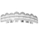 thumbnail image 4 of Hip Hop Dientes Grill Braces Vampire Fangs Disfraz Cosplay Silver Upper, 4 of 5