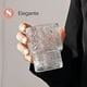 thumbnail image 3 of Vaso Vidrio Relieve Flor Begonia 180ml, 3 of 8