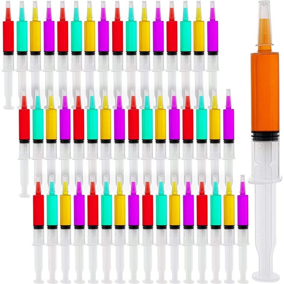 Jeringas para chupitos Juvale Sustainable Greetings, 30 unidades, 30 ml