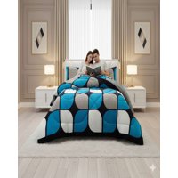 Mylhogar - Cubrecama Plumón Chiporro 2 Plazas Extra Suave Térmico Premium