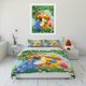 thumbnail image 1 of v2568 Bed Sheets Size Winnie The Pooh Printed Bedding Set Cartoon Anime Duvet Cover Comforter Cover Boys Girls Children Adults Twin King 3-Piece Bedding Set (1 Duvet Cover + 2 Pillow Shams) Bed Sheets, 1 of 5
