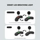 thumbnail image 4 of Cargador inalámbrico magnético 3 en 1 con carga rápida de 15 W, rotación de 360° y soporte para teléfonos inteligentes-Negro, 4 of 9