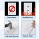 thumbnail image 4 of Cubierta para tomacorriente de pared Bates Choice, dúplex, paquete de 20, blanca, 4 of 6
