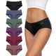 thumbnail image 1 of Bragas hipster de algodón de cintura baja TANSTC para mujer, 6 unidades, 1 of 6