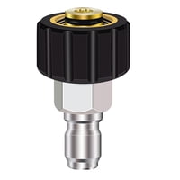 Ioensy - Boquillas Adaptadoras Para Lavadora A Presión Resistentes Al Desgaste Para Lavadora A Presión Macho A M22