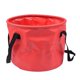 thumbnail image 2 of Cubo de agua plegable al aire libre Portador a prueba de fugas Rojo 30L, 2 of 5