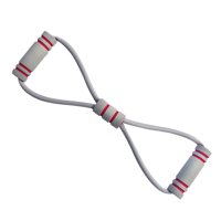 Magideal - Banda De Resistencia Física De 8 Figuras, Banda Elástica Para Pierna Y Pie, Equipo De Entrenamiento, Ejercitador De Brazo De Entrenamiento De Yoga Prá