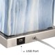thumbnail image 5 of Lámpara de mesa 360 Lighting 64 cm azul con reguladores USB – juego de 2, 5 of 9