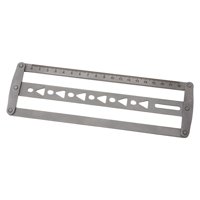 Bothyi - Regla Auxiliar Para Posicionamiento De Correas Herramienta Para Centrar Correas Herramienta Para Extremos De Correas Diy Triángulo