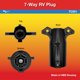 thumbnail image 3 of Conector RV Blade Plug RV Designer TC501 de 7 vías para remolque, 3 of 4