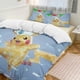 thumbnail image 2 of Pokmon 3 Piece Sets Full/Queen Size - Reversible Microfiber Quilts with Shams Soft Lightweight Bedspread Coverlet Comforter for All Season Bed Sheets, 2 of 4