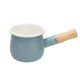 thumbnail image 1 of Olla de Leche FYUEROPA 500 ml Azul Cielo con Mango de Madera, 1 of 3
