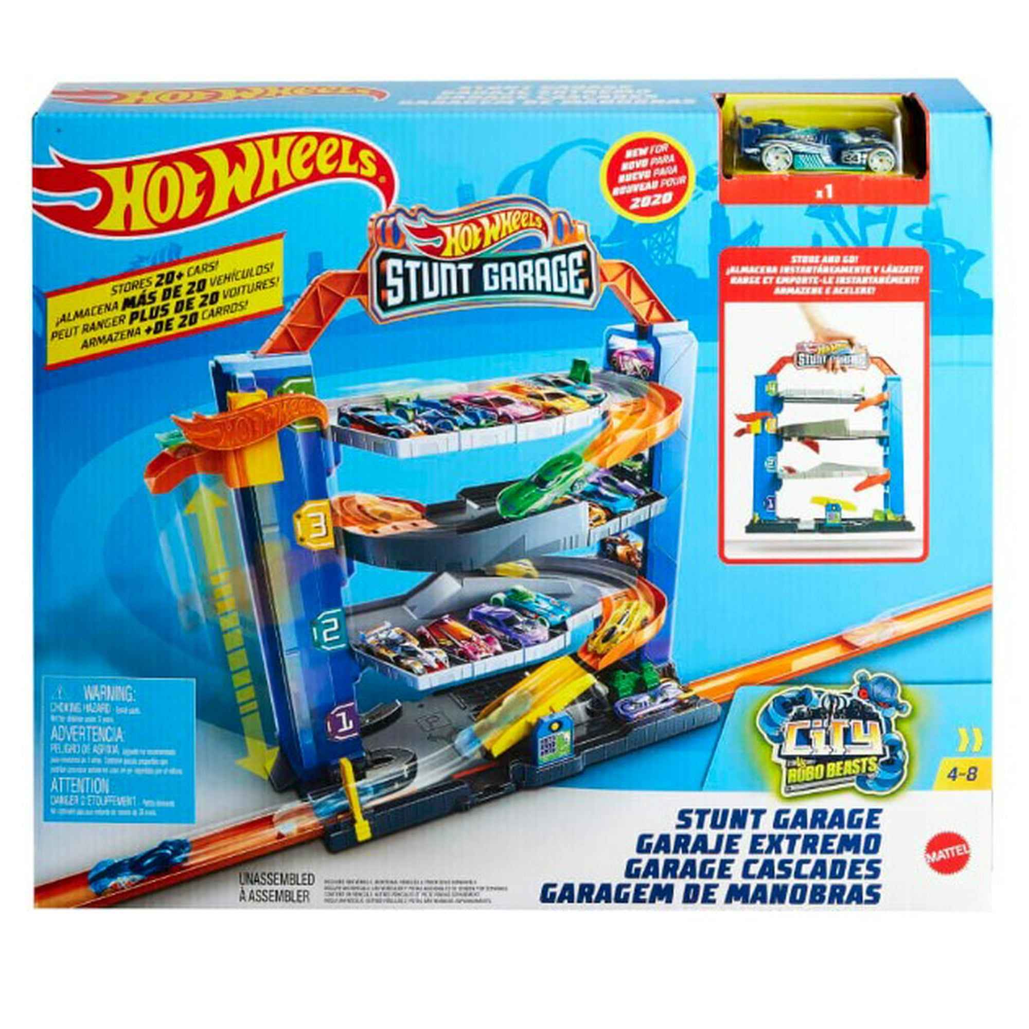 Hot Wheels - Pista De Carrera Garage Extremo