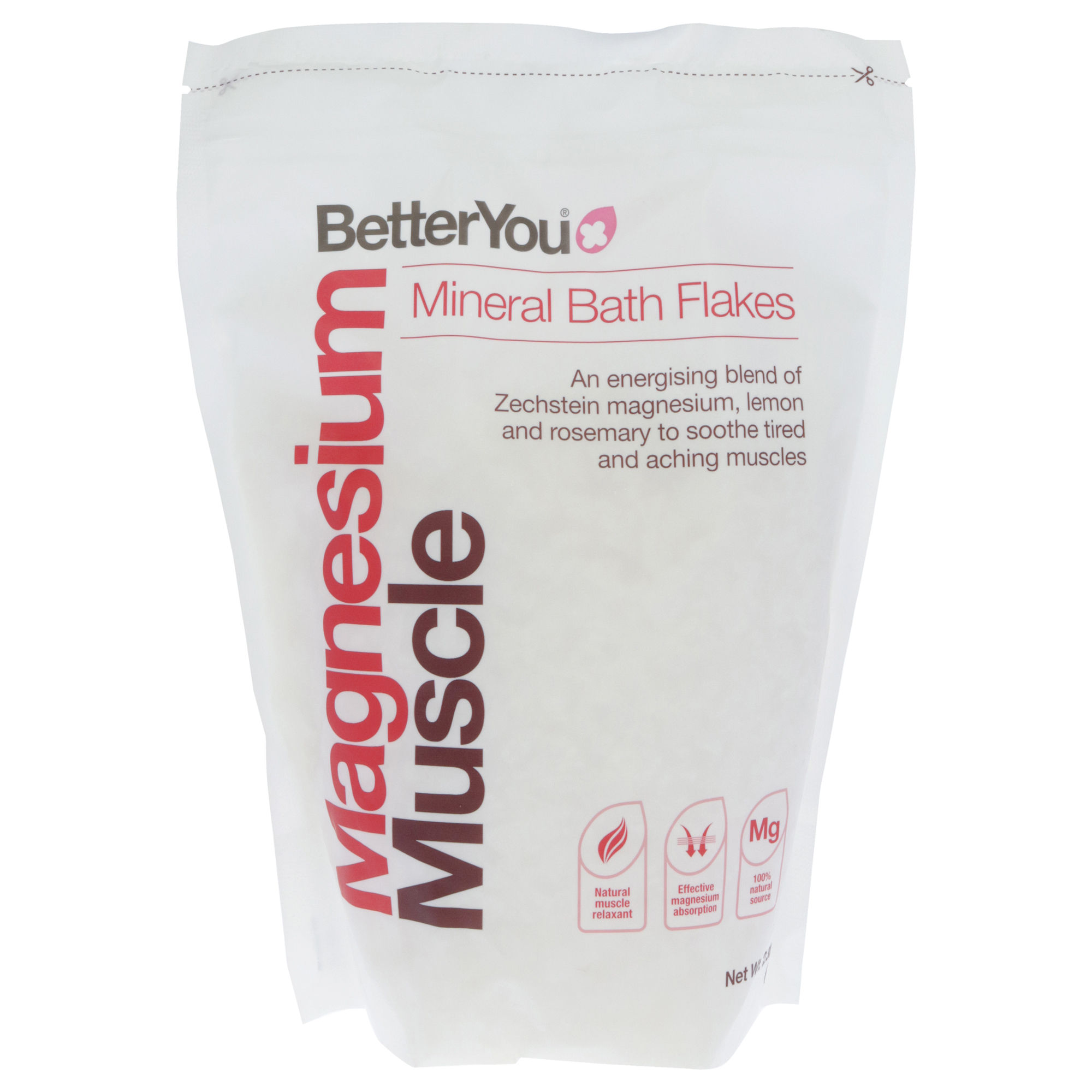 Sal De Baño Betteryou Músculo De Magnesio