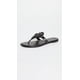 thumbnail image 2 of Sandalias tipo tanga Tory Burch Miller para mujer, negras, 7 EE. UU., 2 of 4