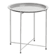 thumbnail image 2 of Mesa Lateral Auxiliar Metal 47x51cm Mesa Centro Gris, 2 of 3