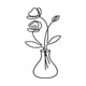 thumbnail image 1 of Adorno Colgante De Pared Para El Día De La Madre, Regalo Interior, Estatuilla De Flor Para Dormitorio, Brote, 1 of 3