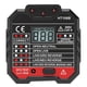 thumbnail image 4 of LCD Luz De Fondo Power Strom Tester Medidor De Placa De Enchufe Easy-carry HT106 B, 4 of 5