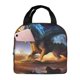 thumbnail image 1 of Dragón Bolsa Térmica Portátil con Forro de Aluminio Grueso, Bolsa Térmica Impermeable y Hermética para Trabajo, Escuela y Picnic, Nevera Portátil para Entrega de Comida para Adultos y Niños 22*20*13cm, 1 of 6
