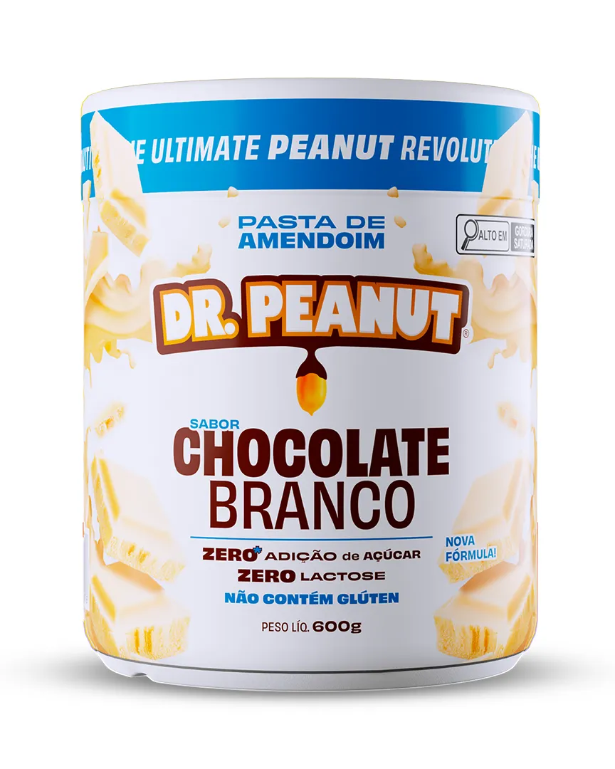 Dr. Peanut - Mantequila De Maní Sabor Chololate Blanco