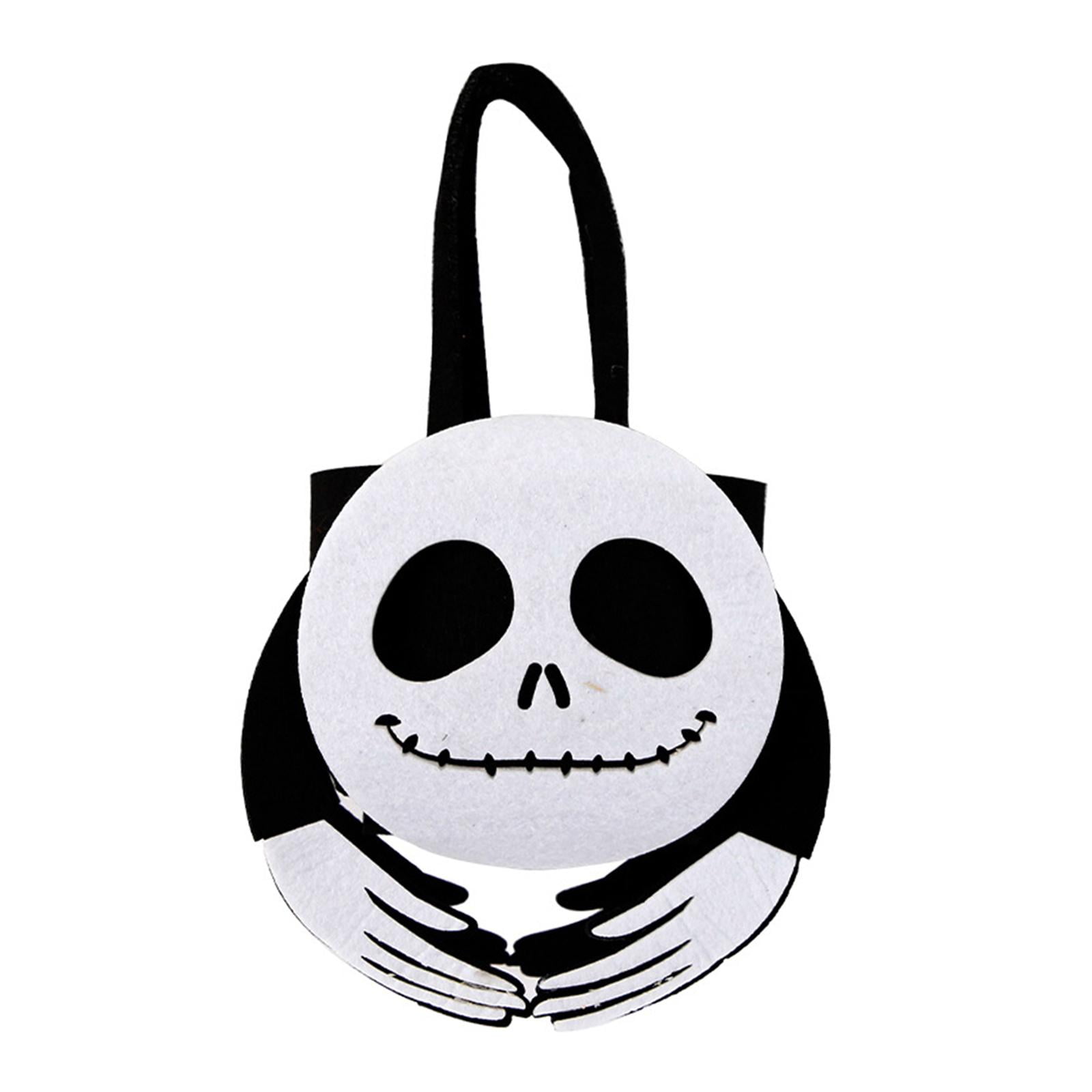 Magideal - Bolsa De Dulces De Halloween, Bolsa Tipo Cubo Para Dulces, Bolsa De Mano Ligera Y Creativa Para Decoración De Halloween, Bolsa De Mano No Tejida Para