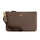 thumbnail image 1 of Wristlet COACH Small B4/Piel granulada pulida Dark Stone, 1 of 5