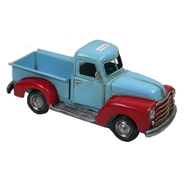 Vgo - Adorno Camioneta Vintage Celeste