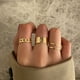 thumbnail image 3 of 3pcs/set Men's Hip Hop Rings, Adjustable Opening Ring, Joint Ring, Jewelry Gift, 3 of 4