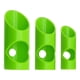 thumbnail image 4 of Herramienta De Corte De Tubos De Espuma De 3 Piezas Para Uso Comercial Y Doméstico, ángulos De 45 Grados, Color Verde S, 4 of 5