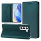 thumbnail image 2 of Funda Billetera con Soporte para Samsung Galaxy S22 5G Bloqueo RFID Plegable Verde oscuro, 2 of 6