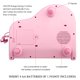 thumbnail image 4 of Piano Toy Love&Mini Pink para niñas de 1 año o más con micrófono, 4 of 9