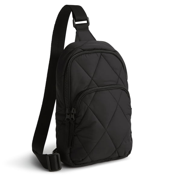 Mochila bandolera Vera Bradley Lorman de nailon Moonless Night