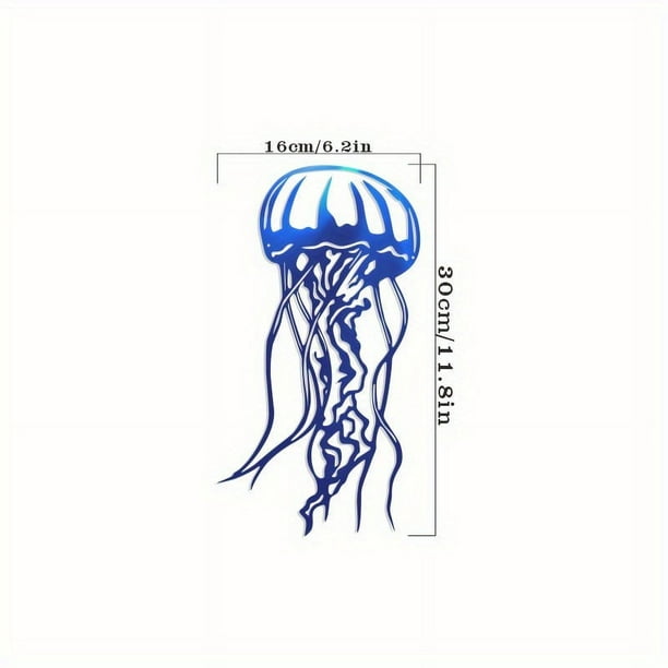 1pc Metal Fish Wall Decorative, Wall Art Tropical Fish Sculpture,Sailfish Metal Wrought Iron Silhouette Crafts Interior Wall Home Decor,Christmas Gift