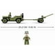 thumbnail image 3 of Auto Jeep Willy US ARMY 2da Guerra Mundial, compatible Lego, 3 of 7