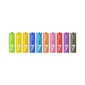 Xiaomi - Pilas Alcalinas Desechables Aaa Arcoiris (10 Unidades)