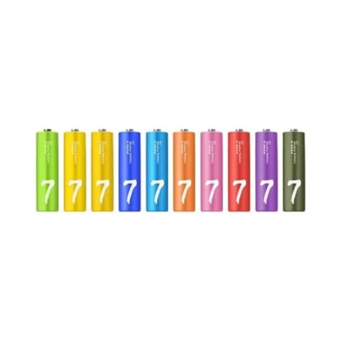 Xiaomi - Pilas Alcalinas Desechables Aaa Arcoiris (10 Unidades)