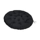thumbnail image 2 of Cojín Acolchado Para Silla De Huevo, Redondo, 40 Cm, Para Sofá De Meditación, Exterior, Color Negro, 2 of 5
