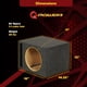 thumbnail image 3 of Caja de subwoofer Q Power 25 cm ventilada 1.1 ft³, 3 of 8