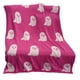 thumbnail image 5 of Manta Con Diseño De Fantasmas Que Mantiene El Calor, Mantas De Viaje Para Sofás De Todas Las Estaciones, Color Rosa, 130cm X 180cm, 5 of 5