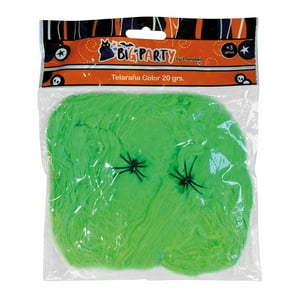 Set Telaraña Verde Lima Big Party Halloween