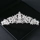 thumbnail image 1 of Gorgeous Silvery Crystal Bridal Tiara & Crown Headband - Perfect for Weddings, Parties & Proms!, 1 of 5