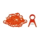 thumbnail image 1 of 100 Piezas Clips Para Plantas De Jardín Abrazaderas Para Flores Clips Para Tallos De Enredadera Para Rosas 2,0 Cm Rojo, 1 of 5