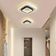 thumbnail image 3 of Lámpara de techo cuadrada de 22 W, LED, 3500 K, ideal para baño, salón, dormitorio, cocina y pasillo (blanco cálido), 3 of 5